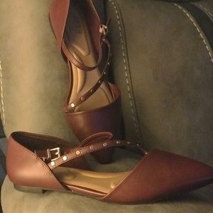 Apt 9 flats size 7 burgundy